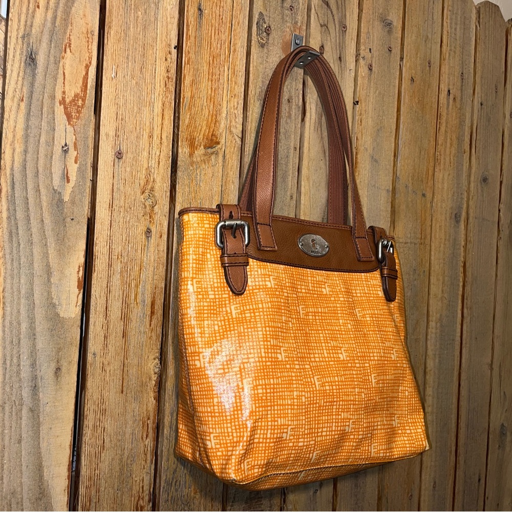 Fossil Coated Canvas Bag - image 2